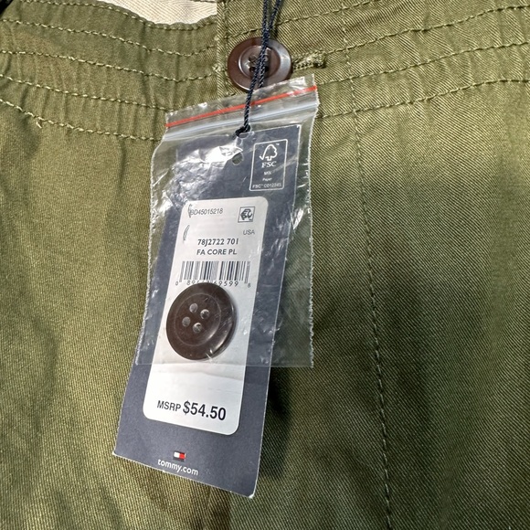 NWT Tommy Hilfiger Men's 6 Pocket Stretch Cotton Cargo Shorts Size 38 - Picture 5 of 8
